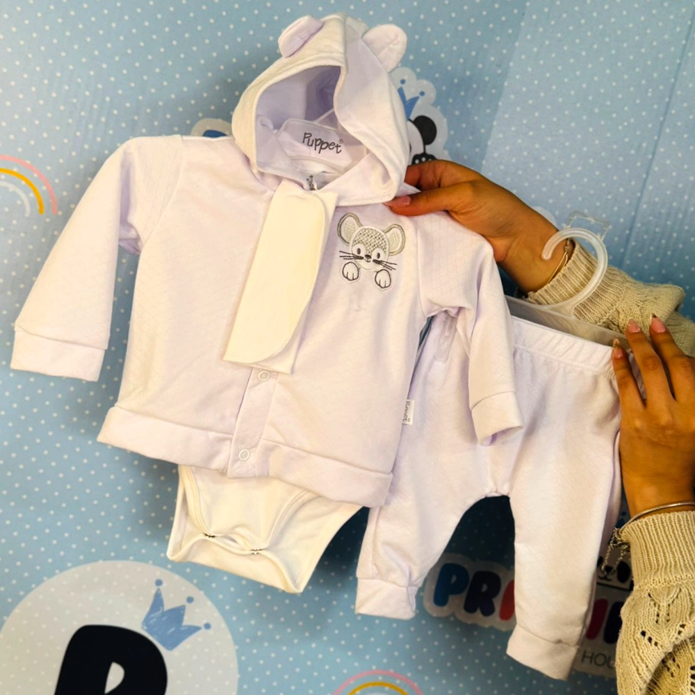 Primer Dia Conjuntos 3 Piezas Ratón Tierno - Image 3