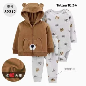 Conjunto de 3 piezas niño