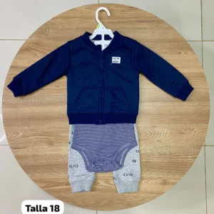 Conjunto de 3 piezas niño