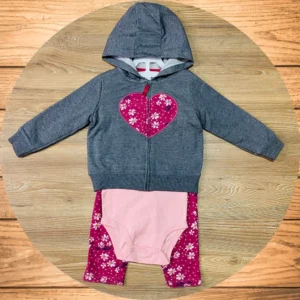 Conjunto de 3 piezas niña