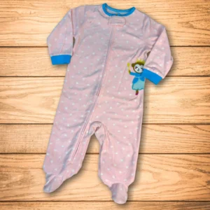 Pijama rosa con monita princesa