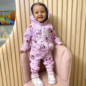 Conjunto GAP para niñas en tono lila