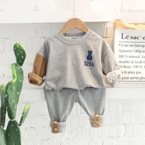 Conjunto Doll Bear Gris