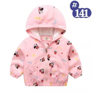 Chaqueta rompevientos minnie