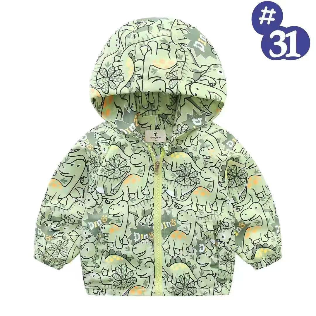 Chaqueta rompevientos t-rex