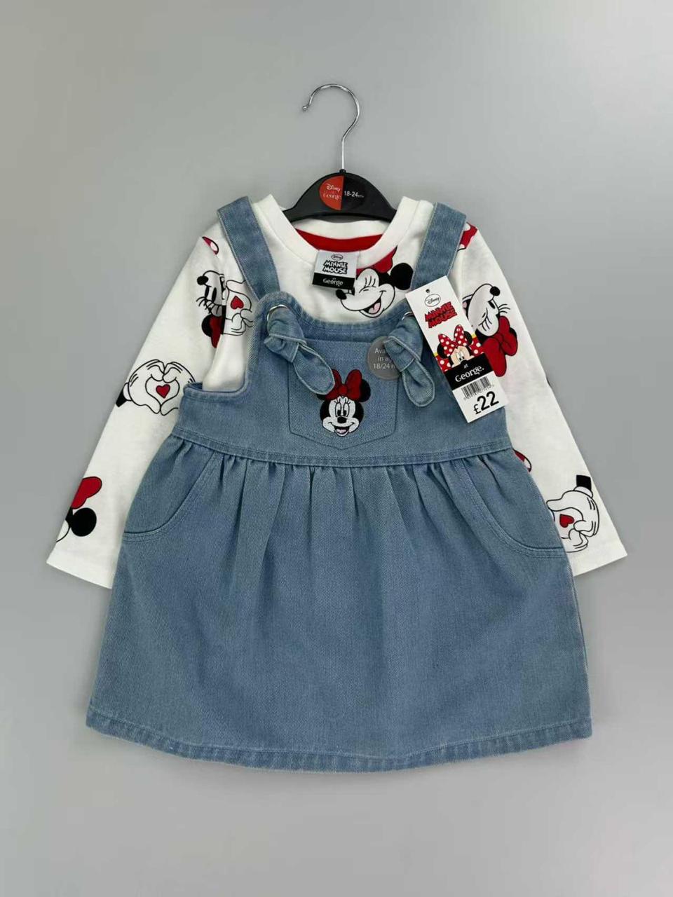 Jardinera jean minnie